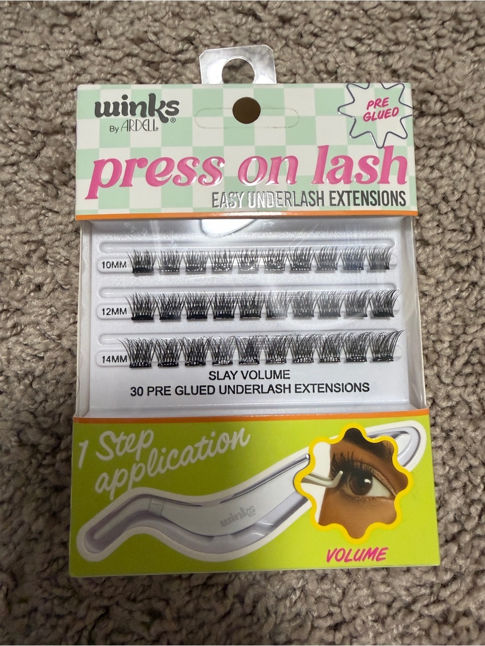 Winks by Ardell Black Press-On Underlash Clusters